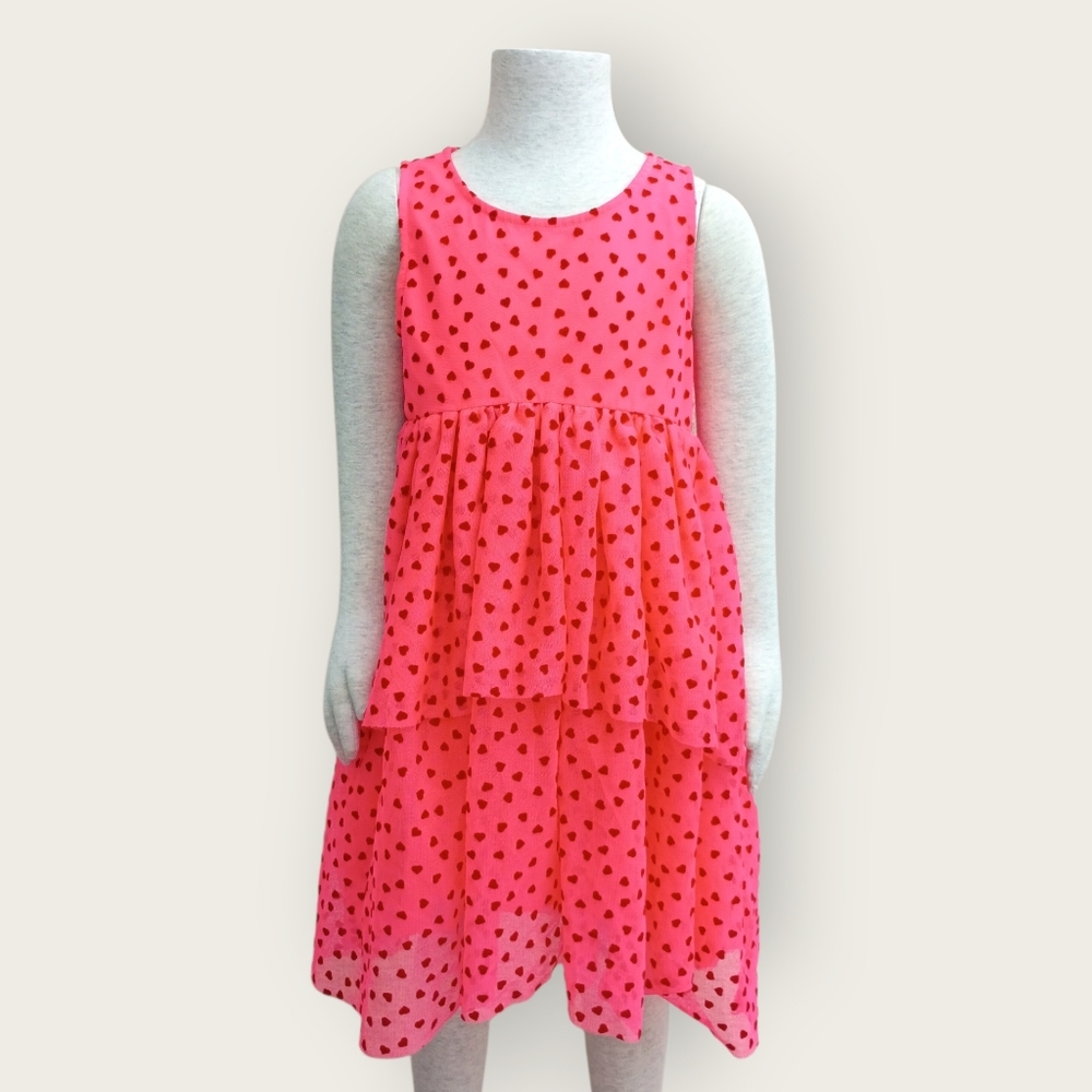 Cat & Jack Pink Heart Dress